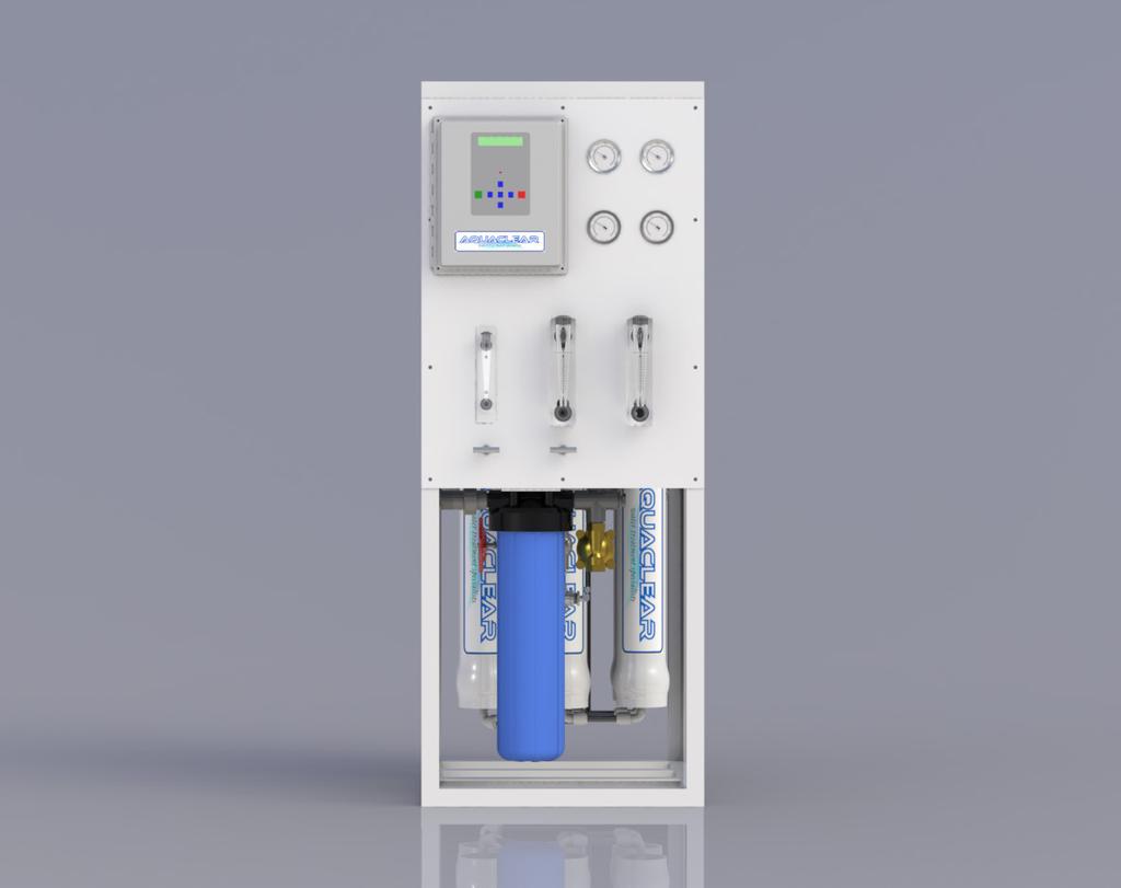 Commercial Reverse Osmosis System The AC Commercial Reverse Osmosis series can be customized based on individual design to include chemical dosing, cleaning skids, antiscalant, pre-filtration and