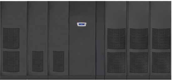 This built-in modularity makes it possible to provide customers with a single UPS solution rated from 275 up to 1100 kva, or with a redundant solution when UPMs inside the cabinet are configured to