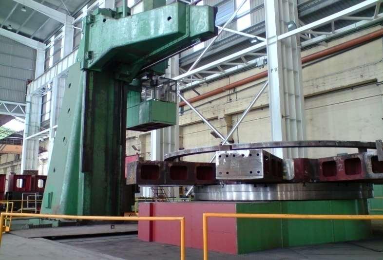Machining height: 8,6 m Rotary table, max.