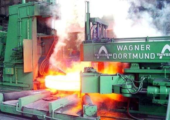 forging weight: 400 tons. Max.