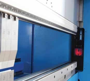 2 (max) Comparison time in slow speed closing (seconds per cycle) The IRIS System safety equipment by Lazer Safe represents the most advanced safety solution for press brakes in terms of productivity