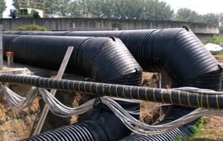 for nonpressure underground drainage and sewerage - Structured-wall piping systems of unplasticized poly (vinyl chloride) (PVC-U).