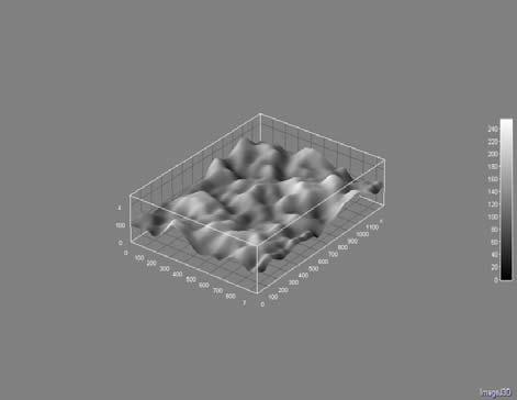 90min (B)3D image of surface of annealed film at 500 C for 90min A B Fig.