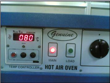 11 Figure.1 Air circulating oven used for thermal aging test.3.