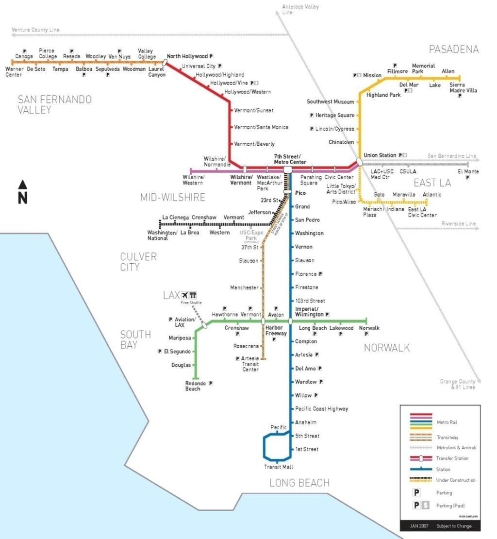 Metro Corridor Studies Metro has initiated multiple corridor studies for LA County! Regional Connector Transit Corridor!