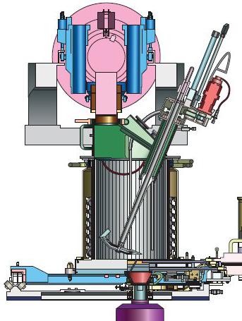 Melter Assembly Weight: 68 Tons Operating life: