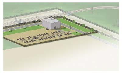 Integrated UNF Management Site Dry Storage Pad /