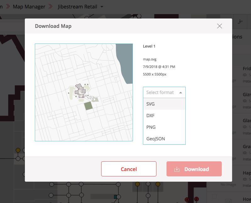 Digitized maps are the first stp towards making indoor spaces addressable and having a centralized system to manage maps across a global portfolio of properties is key to creating and maintaining a