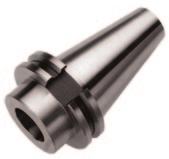 Tool Holding CNC, Rigid Tapping - For the best rigid tapping results - Holder designed for machines with rigid tapping - Machine reversal required - Increases tap life by 100% or more - Improve