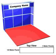 PME EXPO SERVICES BASIC RENTAL 10-foot Exhibit (Please indicate instructions for header below) Choose 1: Standard White Panels - $1,000.00 Velcro Panel - $1,425.