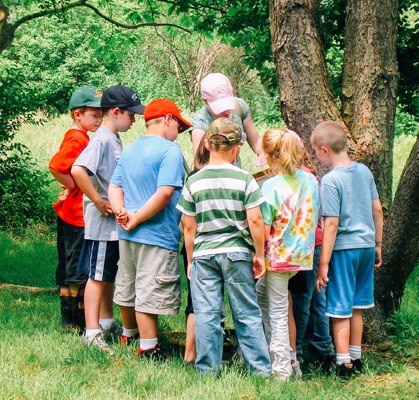 Outdoor Programs Remember to schedule outdoor programs for your students as well. Field Trips Our basic field trip is called a Discovery Walk.