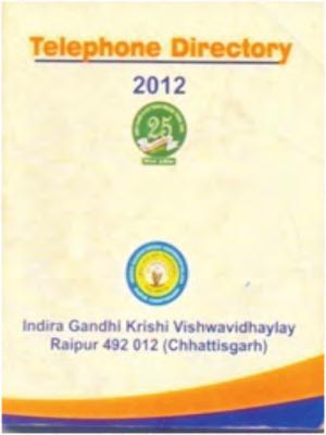 29 pp 244-245. Verma, Narayan Kamal, L.S. Verma, S. Agrawal and S.S Rao 2012.