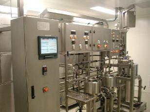 Figure 2 GMP-compliant equipment for manufacture of clinical lots of inhalable particles.