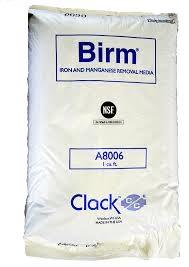 BIRM Granular filter media used for the reduction of iron and manganese dissolved in the water.