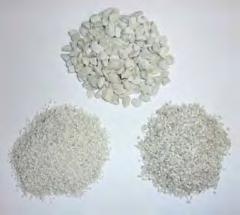 Filter Sand and Gravel RA049, RA050, RA051, RA052 and RA053; filter sand and gravel shape of alluvium origin, uncrushed; high contents of silica, selected for specific use in water filtration for