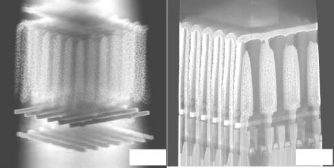 Hitachi Review Vol. 54 (2005), No. 1 29 (b) (c) Metal 0.1 5 µm Deposition probe (b) Fig. 3 Micro-pillar Sampling Procedure.
