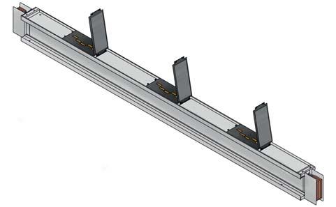 STRAIGHT LENGTHS Straight Lengths Straight lengths can be supplied at any length between 600mm - 3000mm. Feeder Lengths Feeder lengths account for the bulk of a busbar run.