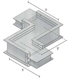 OFFSETS Offset Sections An offset is used to avoid any obstacles eg. pipes or steel columns and to conform to the structure of the building.