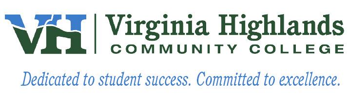 The Office of Public Relations & Marketing is charged with maintaining Publication Guidelines and a Logo Style Guide in an effort to create a unified public image for Virginia Highlands Community