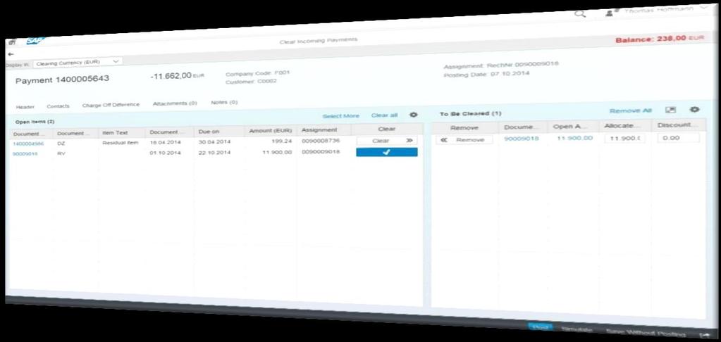 exceeded Fiori analytics are available on any device Real-time reporting available Drill-down from highest level analytics to line item details Fewer