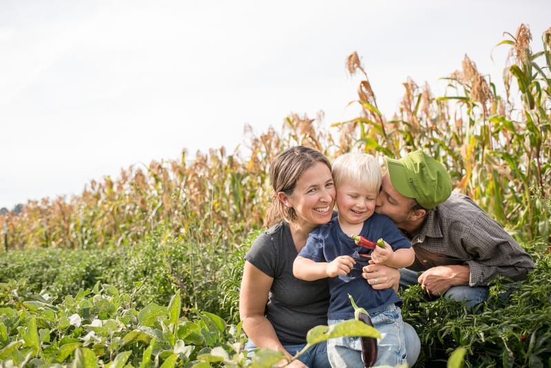 and the 55- to 64-year-olds each hold a strong share of Oregon operations currently, and the median age range of Oregon farmers is 45 to 55 years.