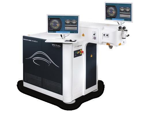 single, integrated platform optimized for a broad range of laser cataract and corneal procedures.