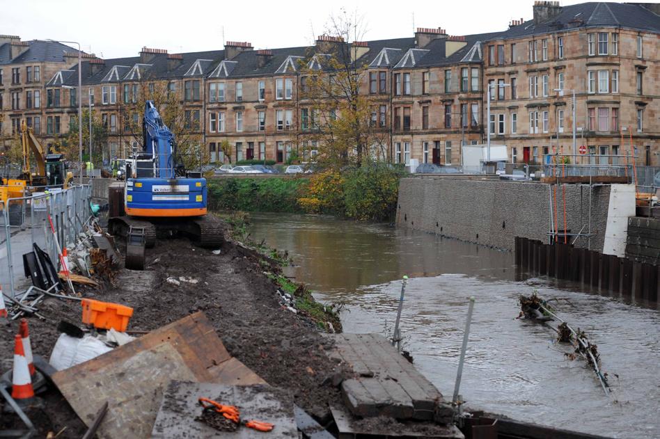 For nearly a century the White Cart has inflicted serious flooding on homes and other properties on the south side of Glasgow.