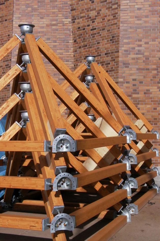 10 Timber spatial trusses