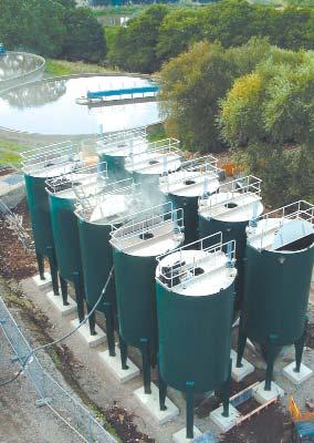 Technology & Characteristics Municipal wastewater polishing application for ammonia, BOD, and suspended solids removal.