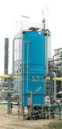 Applications Industrial wastewater application where the ASTRASAND is removing aromatic carbons out of groundwater.