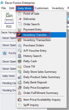 (Fig. 40) (Fig. 41) On the Inventory Handheld, select the TSF Create displayed in Fig. 41. This will prompt you for one of the following: (Fig.