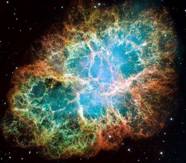 A supernova made the elements of