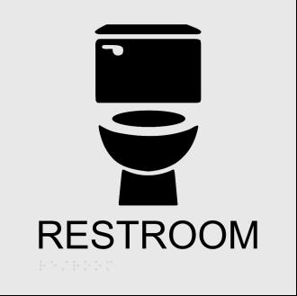 Construction Standards PAGE 101400-2 G. Pictograms for signs shall comply with current ADA standards. Pictogram for single occupant restrooms shall be depicted as shown: 1.2 SUMMARY A.
