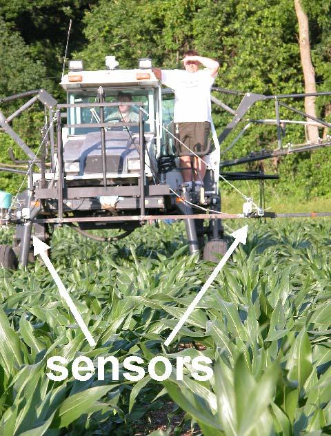 N applications based on color can meet crop needs precisely Variable-rate sidedressing demonstrations in