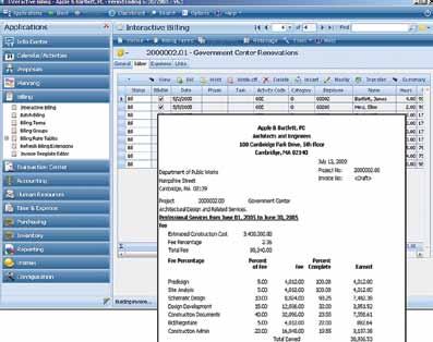Deltek Vision for Professional Services Firms 07 Manage your Firm s Entire Requisition, Purchasing, Receiving and Inventory Cycle Vision Purchasing manages your firm s entire purchasing cycle whether