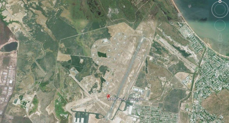 Figure 1: Aerial view of RAAF Base