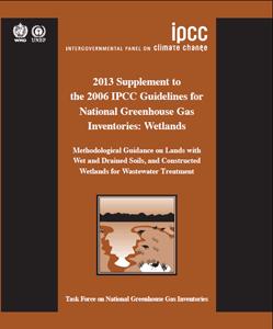 (2003); 2006 IPCC Guidelines for National Greenhouse Gas Inventories (2006 IPCC Guidelines), IPCC (2006) VOL 4 AFOLU sector; 2013 Supplement to the 2006 IPCC Guidelines for National