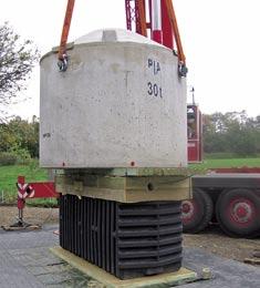 A safe solution Test results sewage tank MONOfluido according to EN 12566-3 The test of the stability according to EN 12566-3 proved the following: The container carried a max load of more than 13