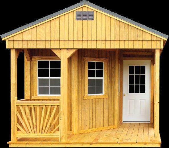 Utility Style Deluxe Playhouse Package 