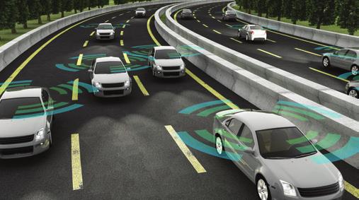 machine control, autonomous driving in the smart city is