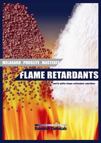 Flame Retardants Products Trademarks 3 T MASTERET TM Flame retardants Red Phosphorus Based Flame Retardants T MELAGARD TM Flame retardants Melamine Salts Based Flame Retardants PHOSLITE TM T Flame