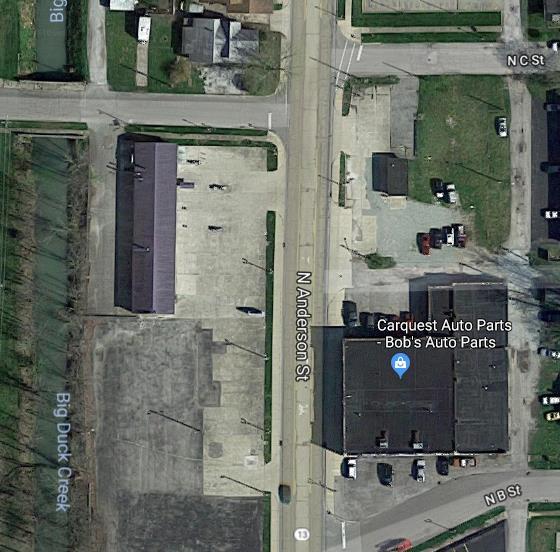 Former Fuel Mart, 325 North Anderson, Elwood IN FID 7466; LUST Incident #201512502 Diesel and gasoline USTs Wyant Ford; Spill #200409150