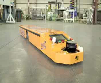 AUTOMATIC GUIDED VEHICLES Low-profile tunneling vehicle 78.5 Long x 14.2 Wide x 6.