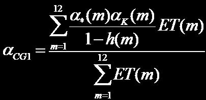 equivalent to that of rainfall. Equations 3, 4, and 5 are substituted into 1, which is integrated and solved for the isotopic ratio of bound water at steady state (i.e. the asymptotic limit at large t) as 6.