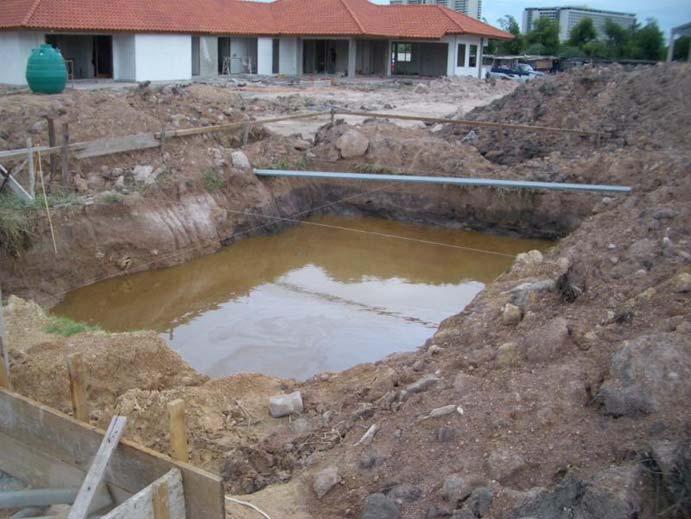Hazard Water Accumulation-Drowning If an individual is working to repair a buried water line, the chances are