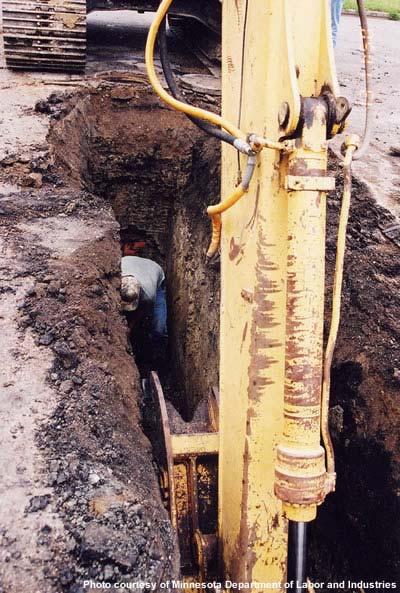 Identifying the Hazards of excavation work Striking Underground Utilities Materials/soil/