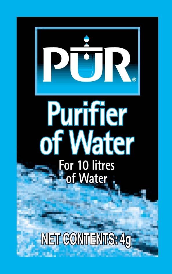 PSI POU Interventions PuR PuR (P&G product) Launched in Haiti, Uganda and Pakistan Soon launching in Malawi and Kenya Powerful visual clue of treatment addresses turbidity w/ flocculent