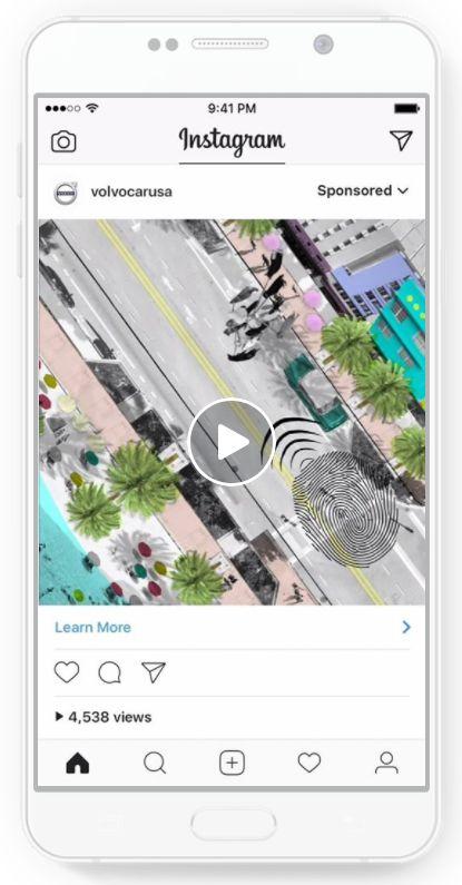 Instagram Ads Photo Ads Video Ads Carousel Ads Tell your story through a clean, simple and beautiful creative