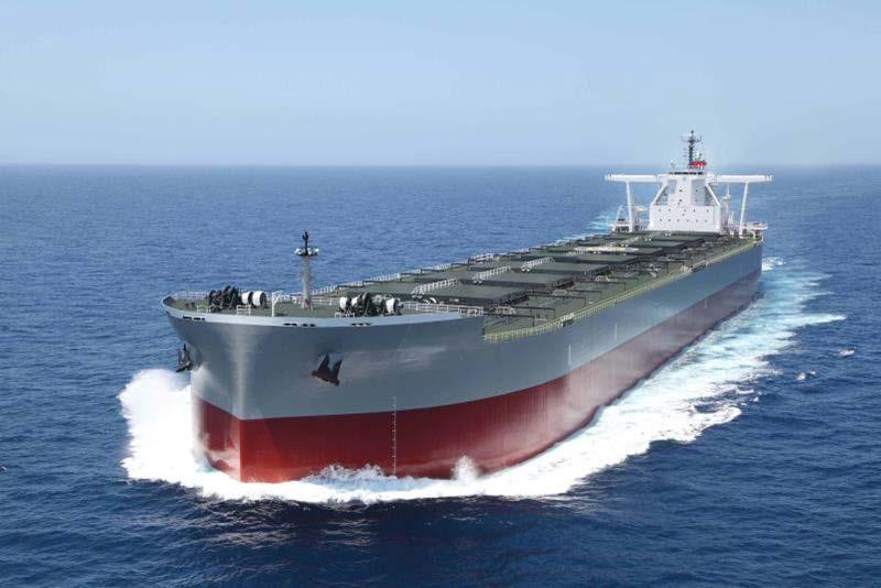 Eco-Ships built by SAJ members Eco-type cape size bulk carrier, built by Japan Marine