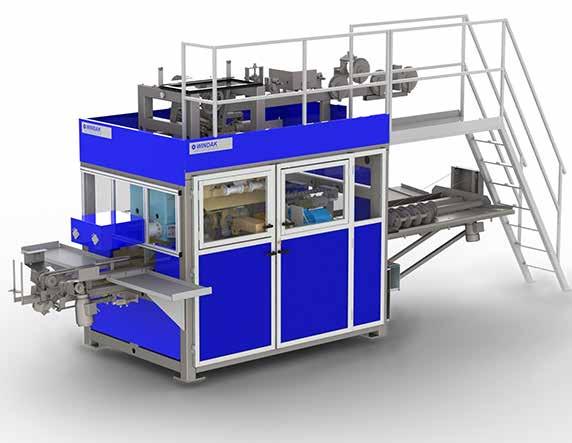 The SW6-14 Spooler is developed for fully automatic, in or off line packaging and palletizing of wire, cable and other flexible products onto spools 165mm (6,5") 360mm (14") in overall diameter.